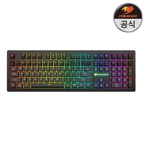 PURI RGB 유선 게이밍 적축 기계식 키보드