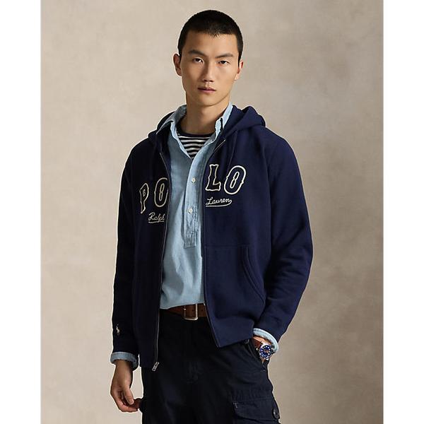 남성 RL 플리스 웨스턴 로고 후디(MNPOKNI16824963410)
