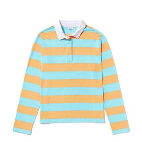 THE WOMENS RUGBY SHIRT - SHERBERT/AQUA