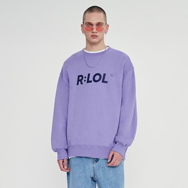 [RLOL] (TS-19701) RLOL BASIC SWEATSHIRT LAVENDER