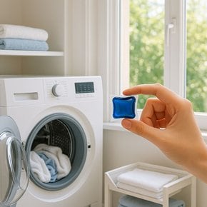 고농축 캡슐세제 50개 드럼용 일반용 통돌이 세탁세제 울트라캡슐세제