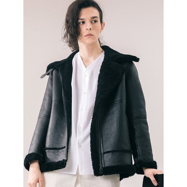 LAMBSKIN REAL B-3 MUSTANG JACKET