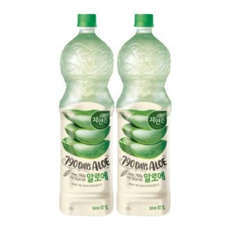  웅진 자연은 알로에 1.5L 6펫