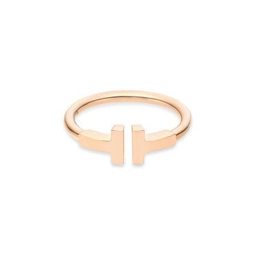 TIFFANY&CO 티파니 33418876 (GRP07781) 티파니 T 와이어 6호 18K 로즈골드 반지