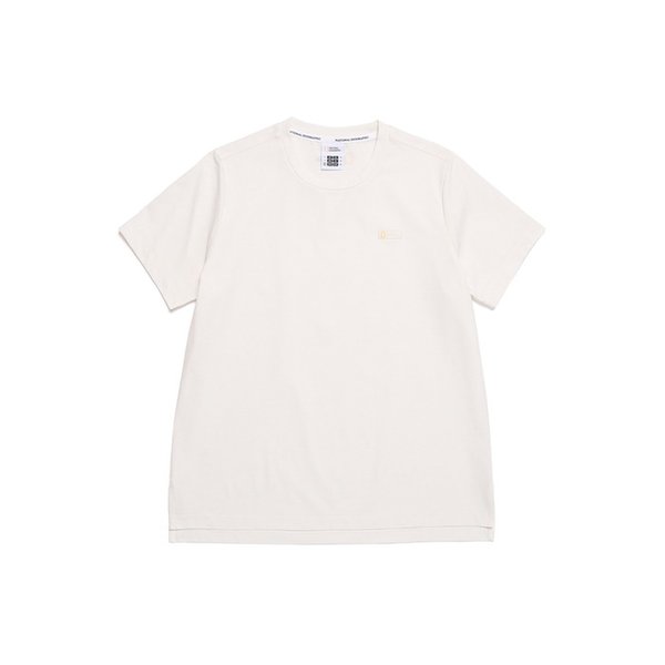 N252WTS930 여성 COOL MAX 스몰로고 반팔 티셔츠 IVORY