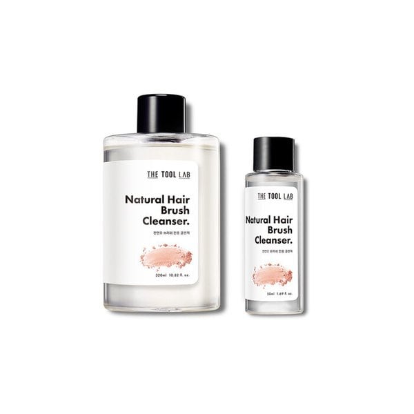 [새것처럼 부드럽게][주1회]더툴랩 천연모 브러쉬 전용 클렌져 2종