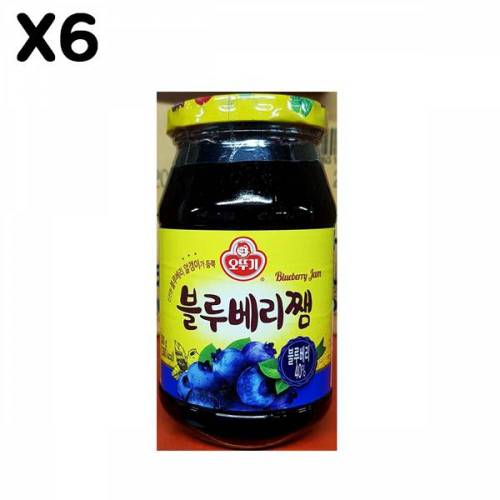 과일잼 FK 블루베리잼 오뚜기 500g X6 묶음배송 2가능