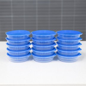 심플쿡 냉동밥 전자렌지용기 원형 600ml 16개