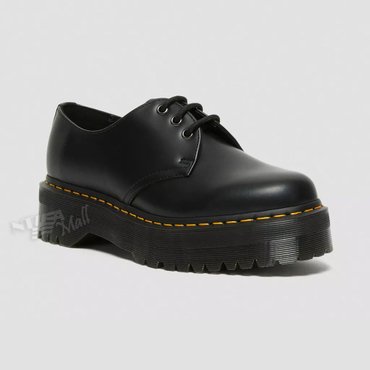 닥터마틴 NA 쿼드 스무스 플랫폼 25567001 DR. MARTENS 1461 SMOOTH LEATHER PLATFORM SHOES