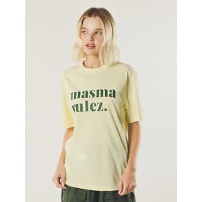 MSMRZ cool cotton T-shirt_Baby Yellow