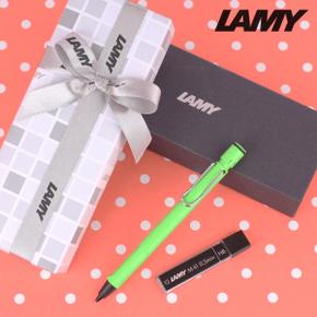 아트박스/라미 LAMY 라미 사파리 샤프 그린 무료각인