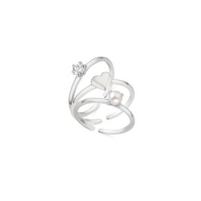 Nuovo Heart Triple Rings