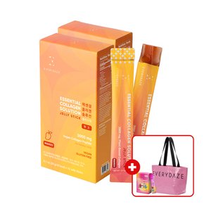 (+사은품 증정)에브리데이즈 비건 고함량 3,000mg 콜라겐 비타민C 젤리스틱 망고 20g x 10포, 2박스
