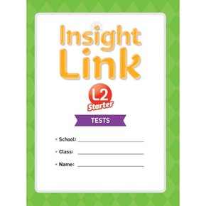 [따뜻한책방] Insight Link Starter. 2(Tests)