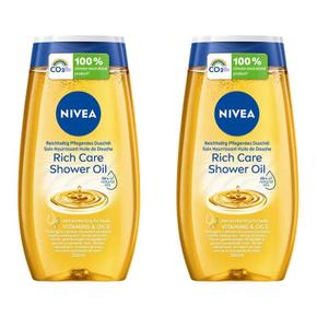 [해외직구] 독일직구 Nivea 니베아 리치 너리싱 샤워 오일 200ml 2팩