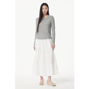 슬림 핏 롱 슬리브 티셔츠 7155240006170
