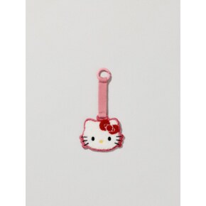 LPK Face Keyring Hello Kitty Red
