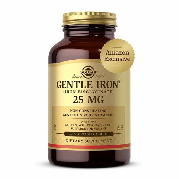 솔가 젠틀 아이언 철분제 25mg 240베지캡슐 Gentle Iron