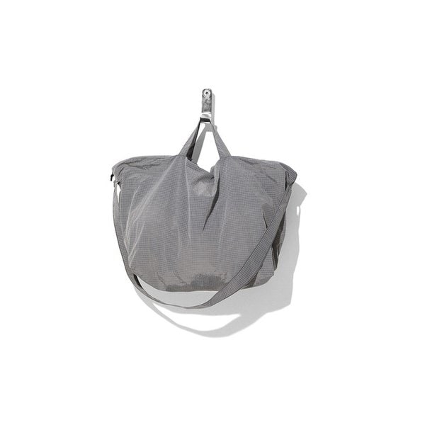 Packable Nylon Big Keyring Bag Gray