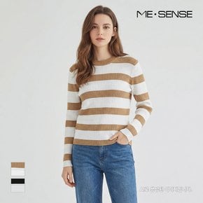투톤 단가라패턴 슬림니트_MB32KNMD03Z