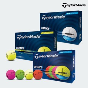 [테일러메이드코리아정품] 25년 신상품 디스턴스 플러스 2피스 골프공