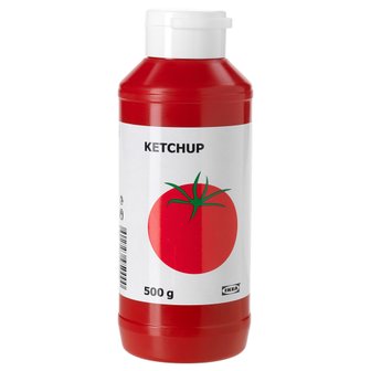  이케아 KETCHUP 솃슈프 토마토 케첩 500g 케찹