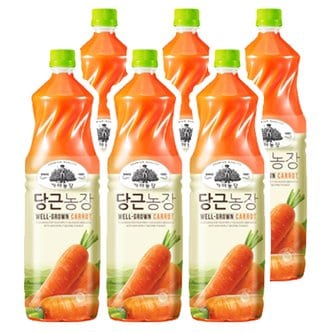  가야농장 당근농장 당근주스 1.5L x 6개