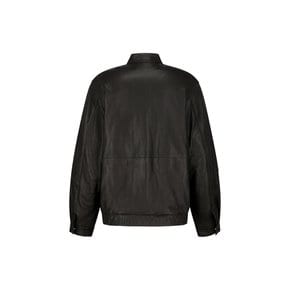 아모멘토 26FW Lambskin Leather Blouson, Brown
