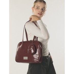 [단독]304 leather pouch shoulder bag _ Red Brown