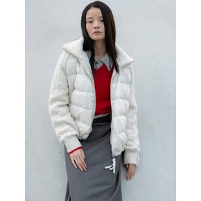 Cashmere Puffer (White)_D5UCW24001WHX