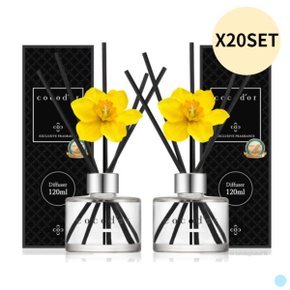 코코도르 양재동꽃시장 수선화 디퓨저 120ml X40