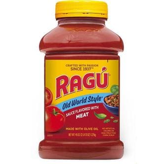  [해외직구] Ragu 라구 올드 월드 스타일 미트 파스타 소스 1.27kg