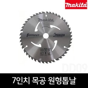 B-68616 7인치 목공 원형톱날 185mm 45T 1.45T 에피컷