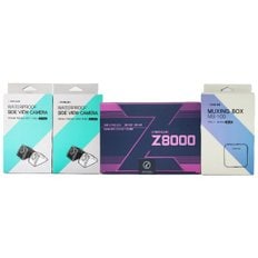 4채널 블랙박스 Z8000 전방QHD 후방FHD 측면FHD 사각지대 문콕 사이드 촬영 커넥티드 블랙박스