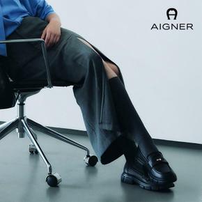 양가죽 청키 페니로퍼