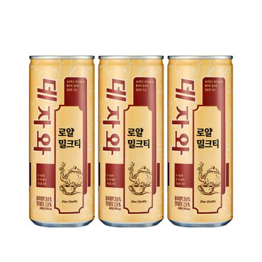  동아오츠카 데자와 로얄 밀크티 240ml 30캔