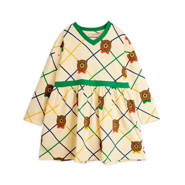 매직에디션 미니로디니 Bear check aop ls dress(2575012711)