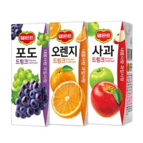 델몬트 드링크 190mlx24팩x3박스(사과1+오렌지1+포도1)