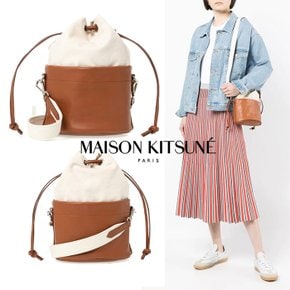 드로우스트링 버킷백 Maison Kitsune Drawstring Bucket IW05152WW0053