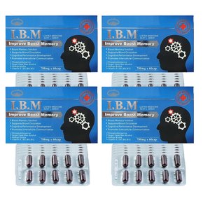 호주 네이쳐스탑 IBM 780MG 60정 Improve Boost Memory 4팩