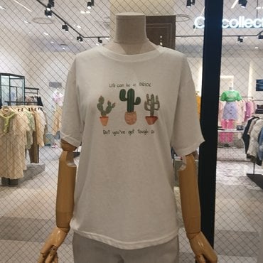 에이지도르 ALFISUT293(선인장반팔티)