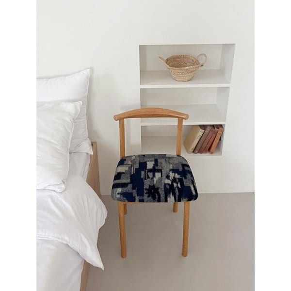 Vintage backrest chair (gray)