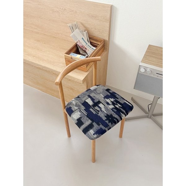 Vintage backrest chair (gray)