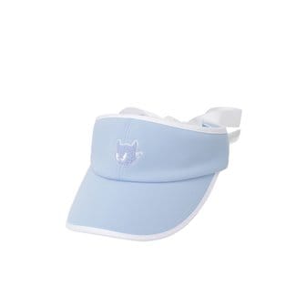 왁 골프 (WGRCX24201LBX)여성 Ribbon Visor 모자