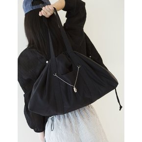 One Day Pendant String Bag_Black