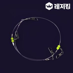 MTF 품질보증 쭈갑 야광구슬 2단채비 쭈꾸미 갑오징어