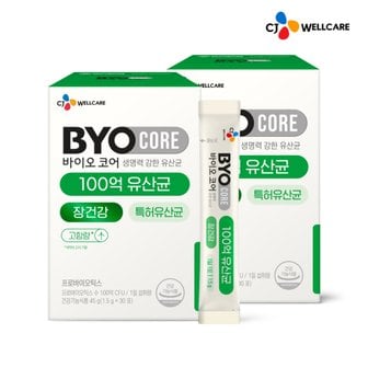 CJ웰케어 바이오코어 건강한 생유산균 100억 30포 x 2개(2개월분) 외 모음전