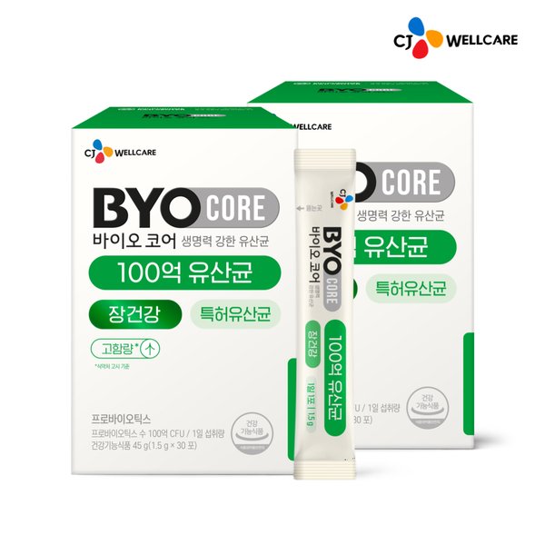 바이오코어 건강한 생유산균 100억 30포 x 2개(2개월분) 외 모음전