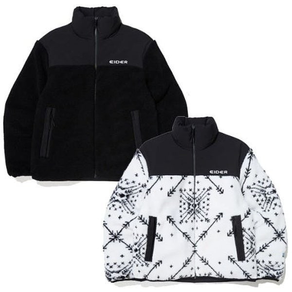 [부산점] 허그 UNI 리버시블 플리스 다운 자켓 DUW24555