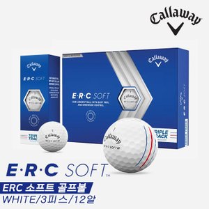 캘러웨이 [캘러웨이정품]2023 캘러웨이 ERC 소프트 트리플 트랙 골프볼[화이트]